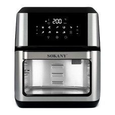 Аэрогриль-фритюрница SOKANY SK-ZG-8029 на 12 литров, черный