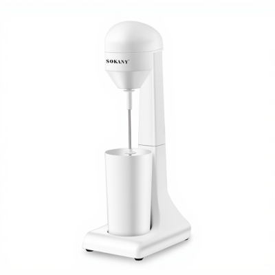 Міксер для молочних коктейлів однопостовий Sokany SK-1736 100 Вт, білий