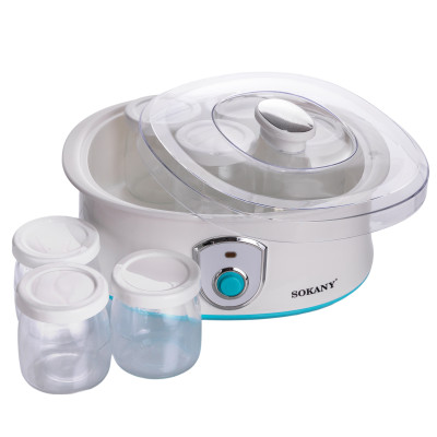Йогуртниця SOKANY SK-2304 20 Вт 1,2 л Йогуртниця SOKANY SK-2304 20 Вт 1,2 л
