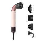 Фен-стайлер для волосся Super Hairdryer 1600 Вт 4 насадки, рожевий