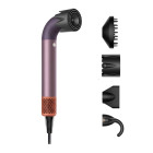 Фен-стайлер для волосся Super Hairdryer 1600 Вт 4 насадки, фіолетовий