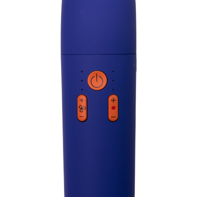 Фен-стайлер для волос Super Hairdryer 1600 Вт 4 насадки, синий