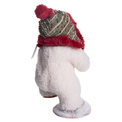 Новорічна фігурка Snowman текстильна 19*16*35 см Новорічна фігурка Snowman текстильна 19*16*35 см