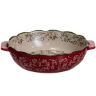 Форма для запекания Vintage фарфоровая 900 мл круглая