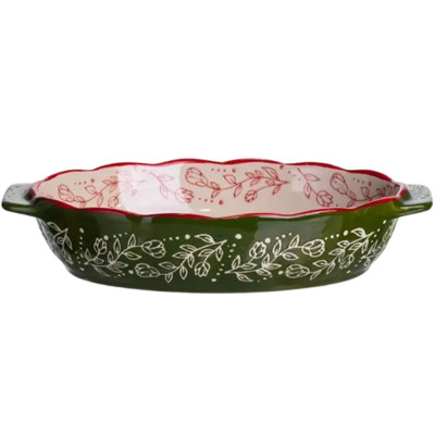 Форма для запекания Vintage фарфоровая 700 мл овальная