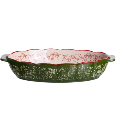 Форма для запекания Vintage фарфоровая 1 л овальная