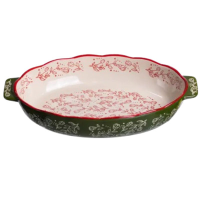 Форма для запекания Vintage фарфоровая 1,7 л овальная