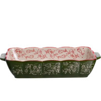 Форма для запекания Vintage фарфоровая 1,3 л прямоугольная