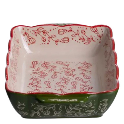 Форма для запекания Vintage фарфоровая 1,3 л прямоугольная