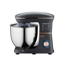 Миксер планетарный Sokany SK-05001 с чашей 11 л 1400 Вт , черный