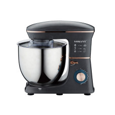 Миксер планетарный Sokany SK-05001 с чашей 11 л 1400 Вт , черный