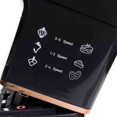 Міксер планетарний Sokany SK-05001 з чашею 11 л 1400 Вт, чорний