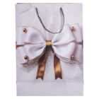 Подарочный пакет с бантом 30*12*42 см 12 штук в упаковке