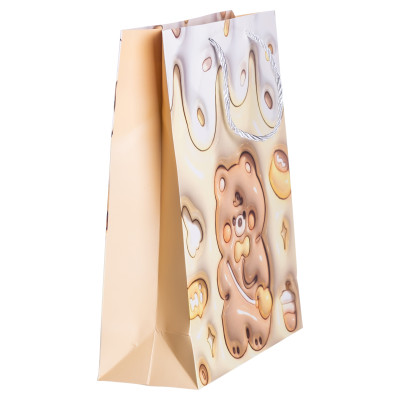 Подарунковий пакет 18*10*22,5 см 12 штук в упаковці Подарунковий пакет 18*10*22,5 см 12 штук в упаковці