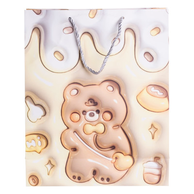 Подарунковий пакет 18*10*22,5 см 12 штук в упаковці Подарунковий пакет 18*10*22,5 см 12 штук в упаковці