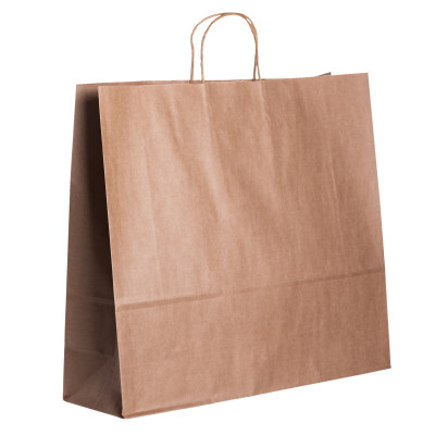 Подарунковий пакет 43*14*40 см крафтовий 12 штук в упаковці, бежевий Подарунковий пакет 43*14*40 см крафтовий 12 штук в упаковці, бежевий