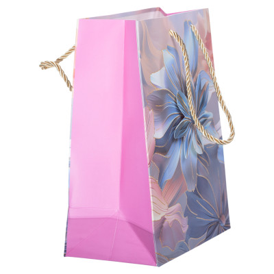 Подарунковий пакет 18*10*23 см 12 штук в упаковці Подарунковий пакет 18*10*23 см 12 штук в упаковці