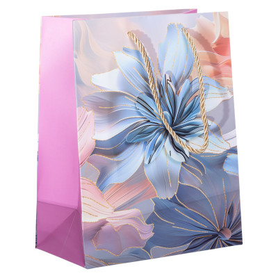 Подарунковий пакет 18*10*23 см 12 штук в упаковці Подарунковий пакет 18*10*23 см 12 штук в упаковці