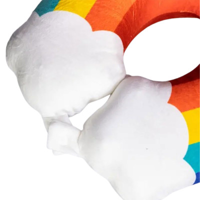 Подушка для шеи Rainbow U-образная, синий