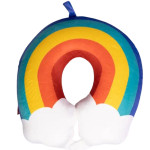Подушка для шеи Rainbow U-образная, синий