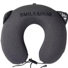 Подушка для шиї Smile&Hug U-подібна, темно-сірий