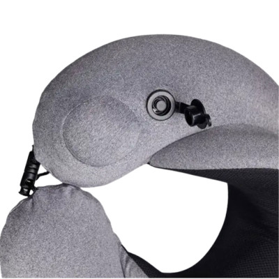 Подушка для шеи надувная гибридная U-образная