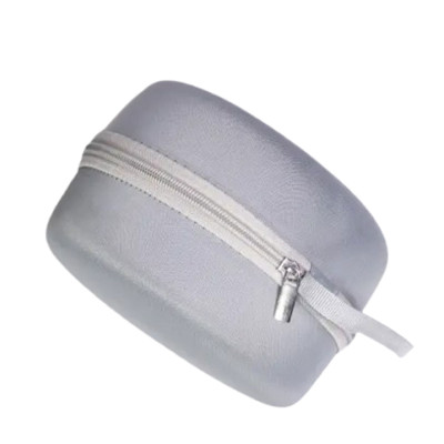 Подушка для шеи U-образная с кейсом для хранения, голубой