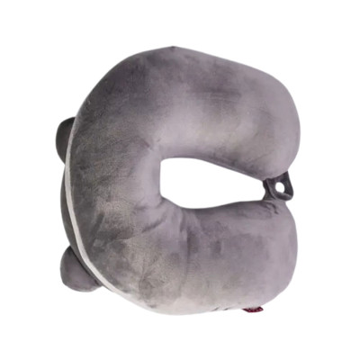 Подушка для шиї Miaow U-подібна подвійна, сірий Подушка для шиї Miaow U-подібна подвійна, сірий