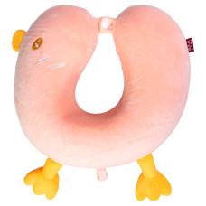 Подушка для шеи Duck U-образная, розовый