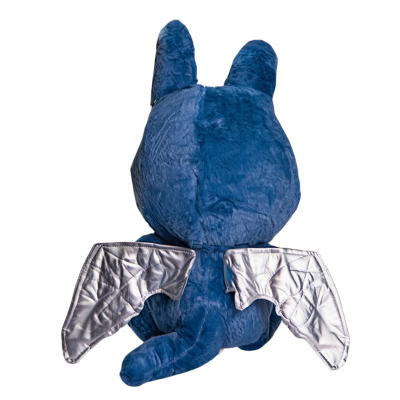 Подушка-іграшка LABUBU Blue Dragon з пледом 100*180 см Подушка-іграшка LABUBU Blue Dragon з пледом 100*180 см