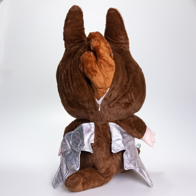 Подушка-іграшка LABUBU Brown Dragon з пледом 100*180 см Подушка-іграшка LABUBU Brown Dragon з пледом 100*180 см