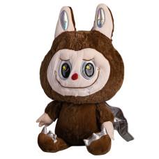 Подушка-игрушка LABUBU Brown Dragon с пледом 100*180 см