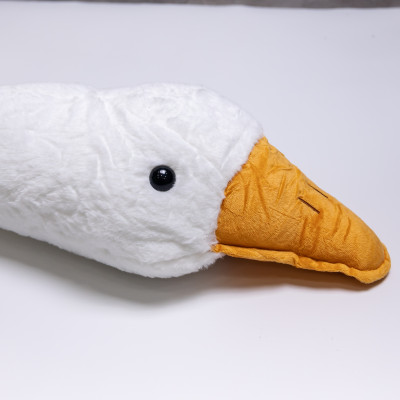 Подушка-іграшка Гусь-обіймусь з пледом 100*180 см, білий Подушка-іграшка Гусь-обіймусь з пледом 100*180 см, білий