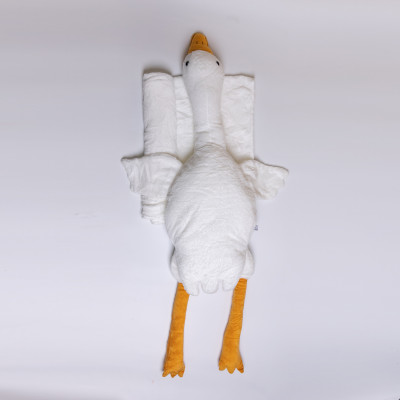 Подушка-іграшка Гусь-обіймусь з пледом 100*180 см, білий Подушка-іграшка Гусь-обіймусь з пледом 100*180 см, білий