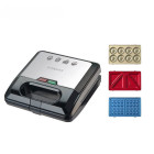 Мультипекар Sokany SK-08153 на 3 пластини з антипригарним покриттям 1750 Вт