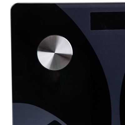 Фитнес-весы Sokany SK-19029B с поддержкой Bluetooth из закаленного стекла, черный