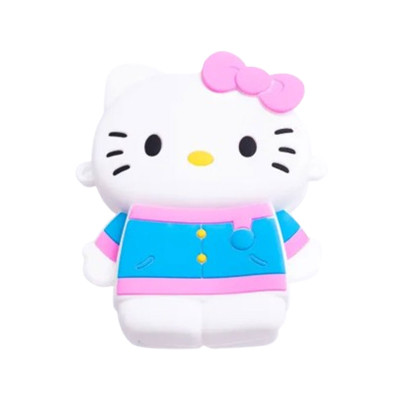 Детская сумочка Hello Kitty силиконовая на молнии 13*10*3 см, белый Детская сумочка Hello Kitty силиконовая на молнии 13*10*3 см, белый