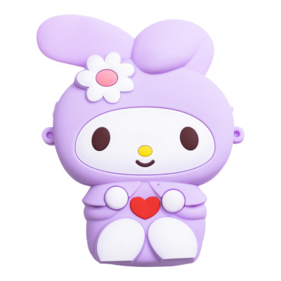 Дитяча сумочка My Melody з pop-it силіконова на блискавці 15*10*3 см, бузковий Дитяча сумочка My Melody з pop-it силіконова на блискавці 15*10*3 см, бузковий