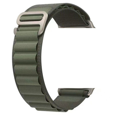 Ремінець до годинника SmartX Ultra / Apple Watch кріплення на 42/44/45/49 мм, зелений Ремінець до годинника SmartX Ultra / Apple Watch кріплення на 42/44/45/49 мм, зелений