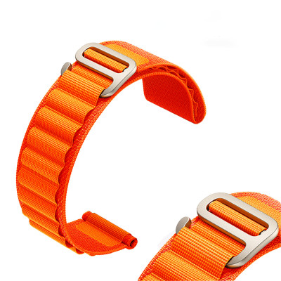 Ремінець до годинника SmartX Ultra / Apple Watch кріплення на 42/44/45/49 мм, помаранчевий Ремінець до годинника SmartX Ultra / Apple Watch кріплення на 42/44/45/49 мм, помаранчевий