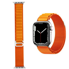 Ремешок к часам SmartX Ultra / Apple Watch крепление на 42/44/45/49 мм, оранжевый