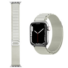 Ремешок к часам SmartX Ultra / Apple Watch крепление на 42/44/45/49 мм, белый