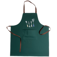 Фартух кухонний з поліестеру 68*75 см водонепроникний, зелений