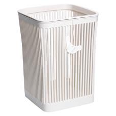 Корзина для мусора пластиковая 8 л, белый