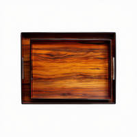 Набір підносів декоративних Flowers пластикових 2 шт