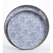 Набор подносов декоративных Rose 2 штуки
