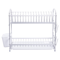 Сушарка для посуду двоярусна 49*25*34 см