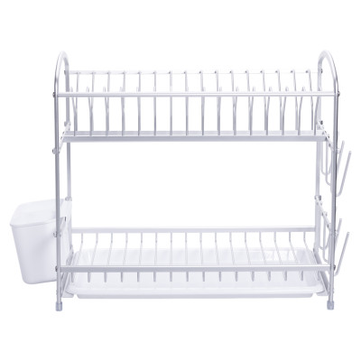 Сушарка для посуду двоярусна 49*25*34 см