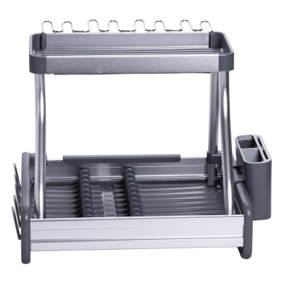 Сушарка для посуду двоярусна 51*46*37 см