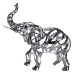 Статуэтка Elephant 25*10*25 см металлическая